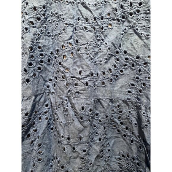 Women's 2XL Royal Blue Eyelet Sundress NWT - Picture 2 of 4